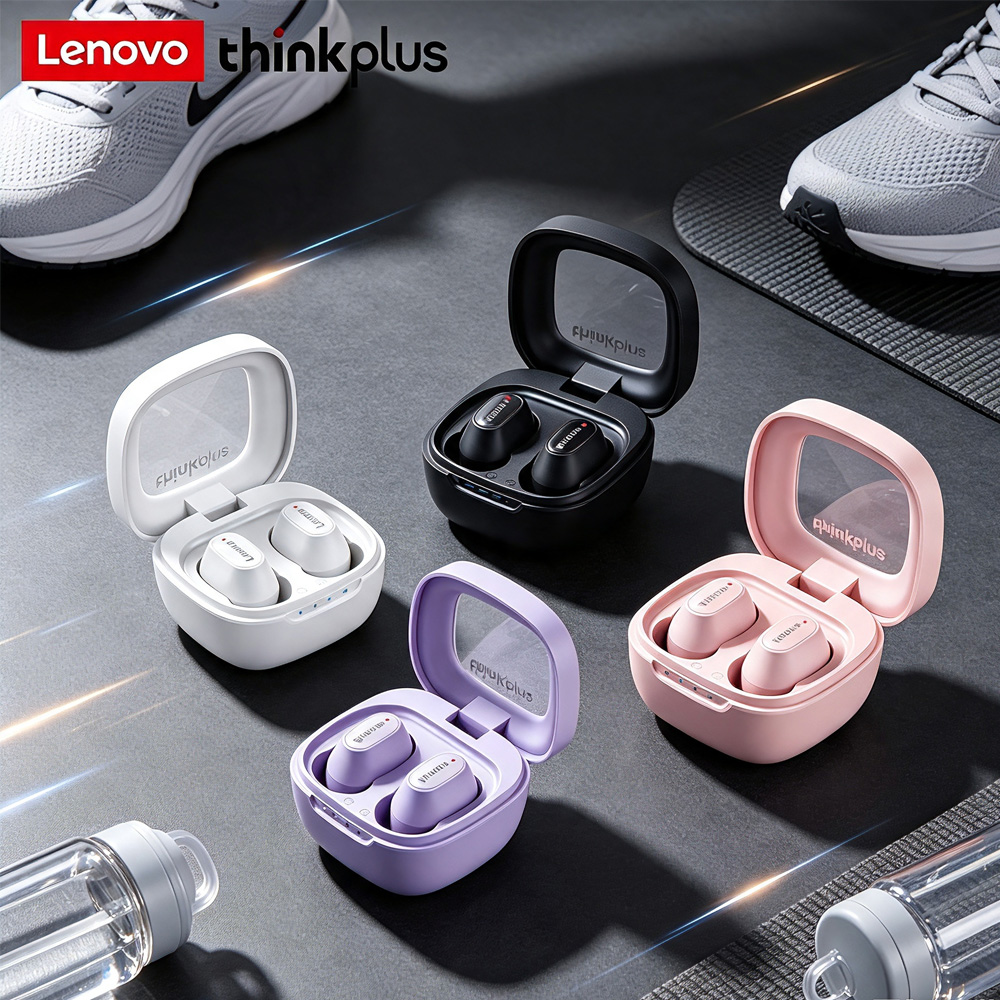 Tws Earbuds Bluetooth 5.3 - Наушники Lenovo XT62 Stylish Transparent Capsule