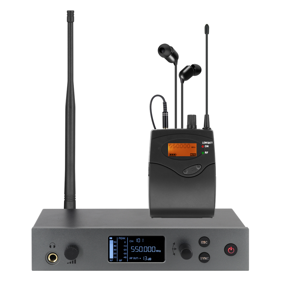 In Ear Monitors For Singers - Система наблюдения за ушами, одноканальный сценический