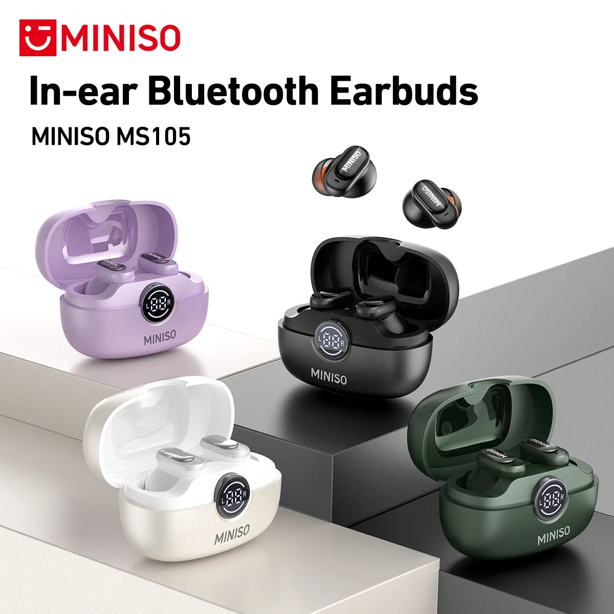 Type C Wired Earphones With Mic - MINISO MS105 Bluetooth наушники-вкладыши мягкие наушники