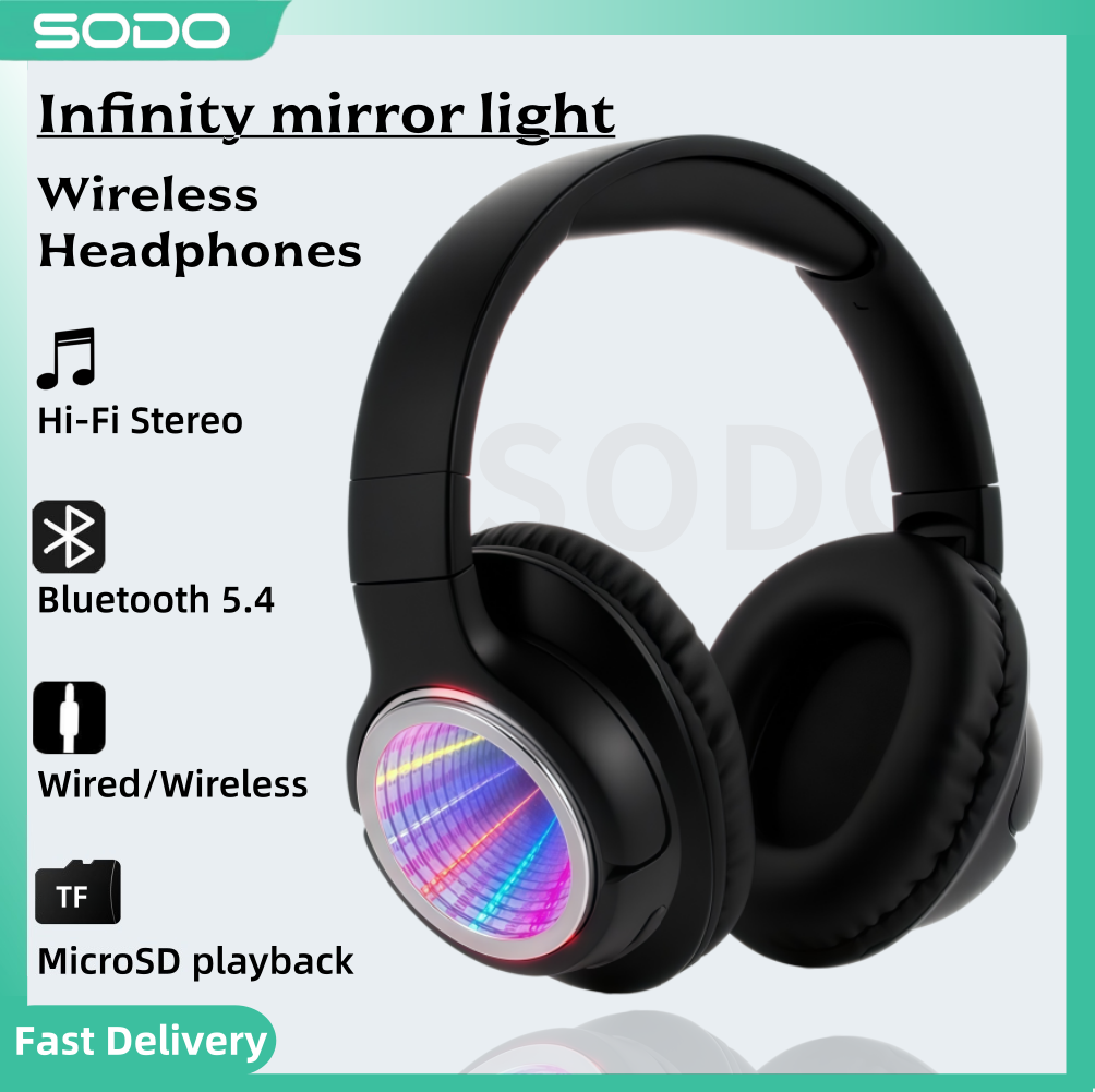 Anc Wireless Over Ear Headphones - Наушники SODO SD1161 Bluetooth Abyss Light,