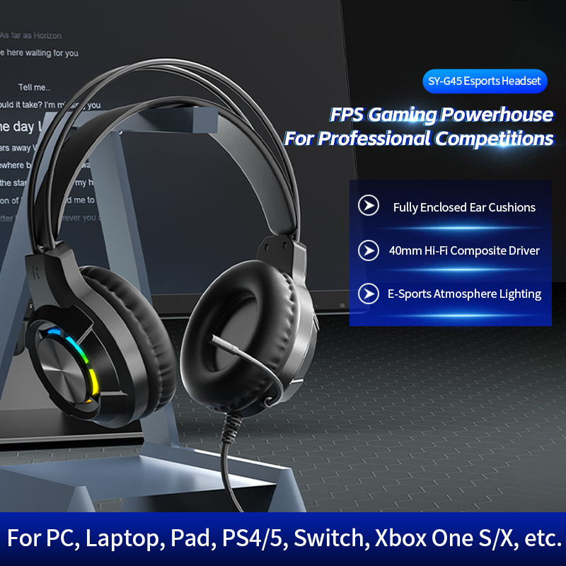 Gaming Headset With Mic Rgb - Игровая гарнитура с шумоподавлением, игровая гарнитура