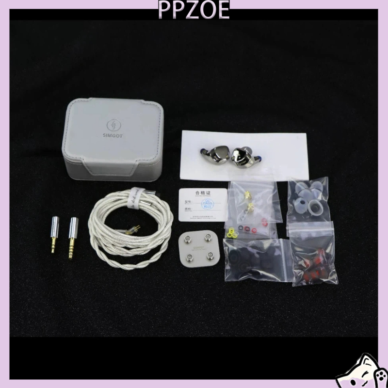 Planar Magnetic Iem Earphones - SIMGOT ET142 PZT IEM Проводные наушники-вкладыши