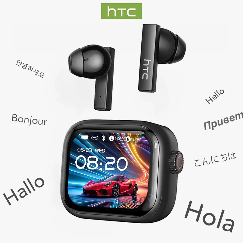 Open Ear Air Conduction Headphones - [Экран Ultra HD] Наушники HTC NE40
