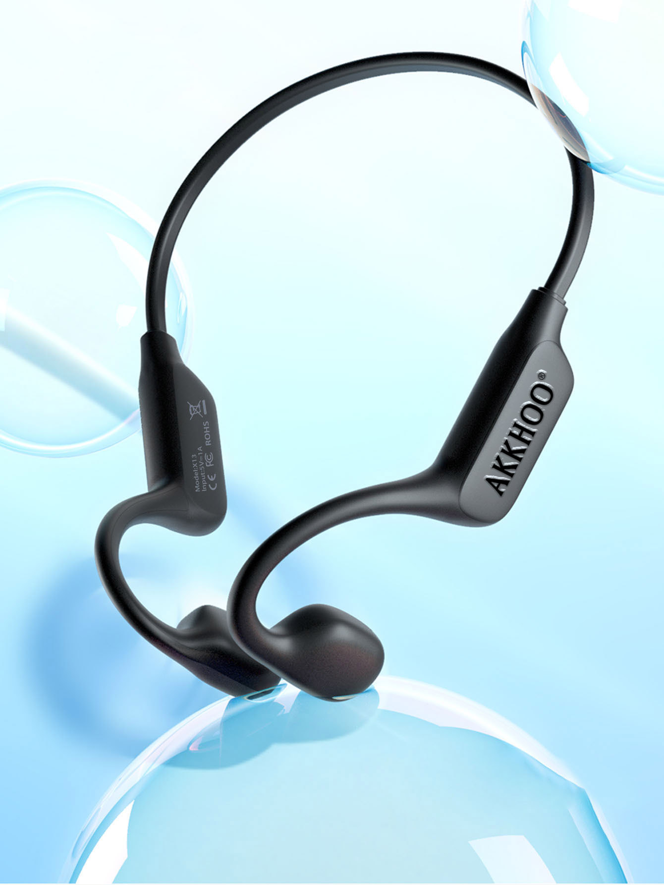 Bone Conduction Running Headphones - Наушники с костной проводимостью и открытым