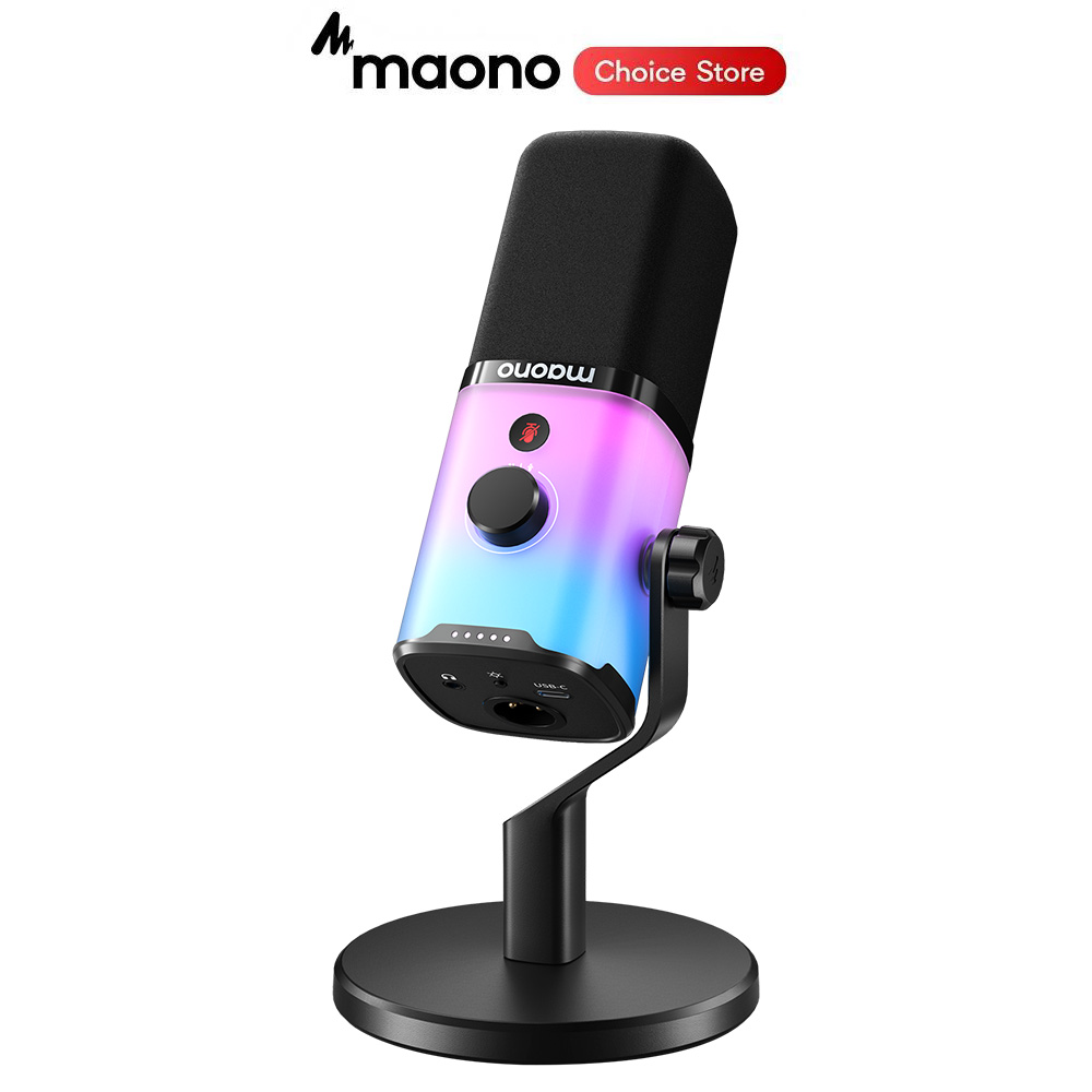 Gaming Headset With Mic Rgb - Игровой микрофон MAONO PD100X, USB/XLR динамический