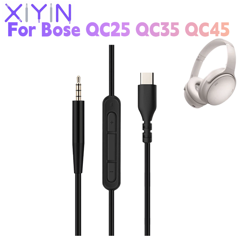 Type C Wired Earphones With Mic - Запасной аудиокабель USB-C (Type-C) длиной 1,4