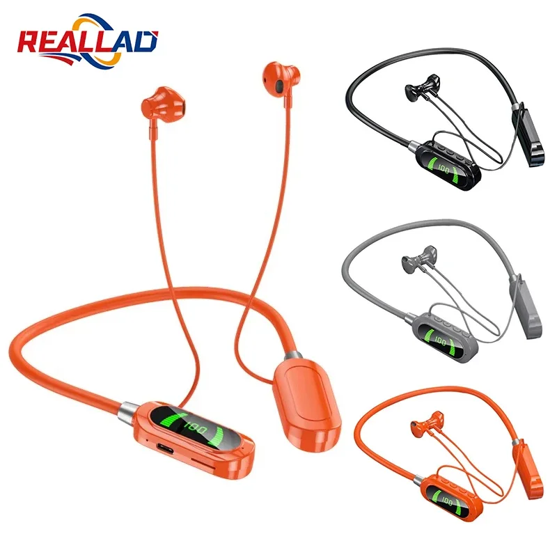 Magnetic Neckband Sports Earphones - Новые беспроводные наушники YG07 5,3, наушники