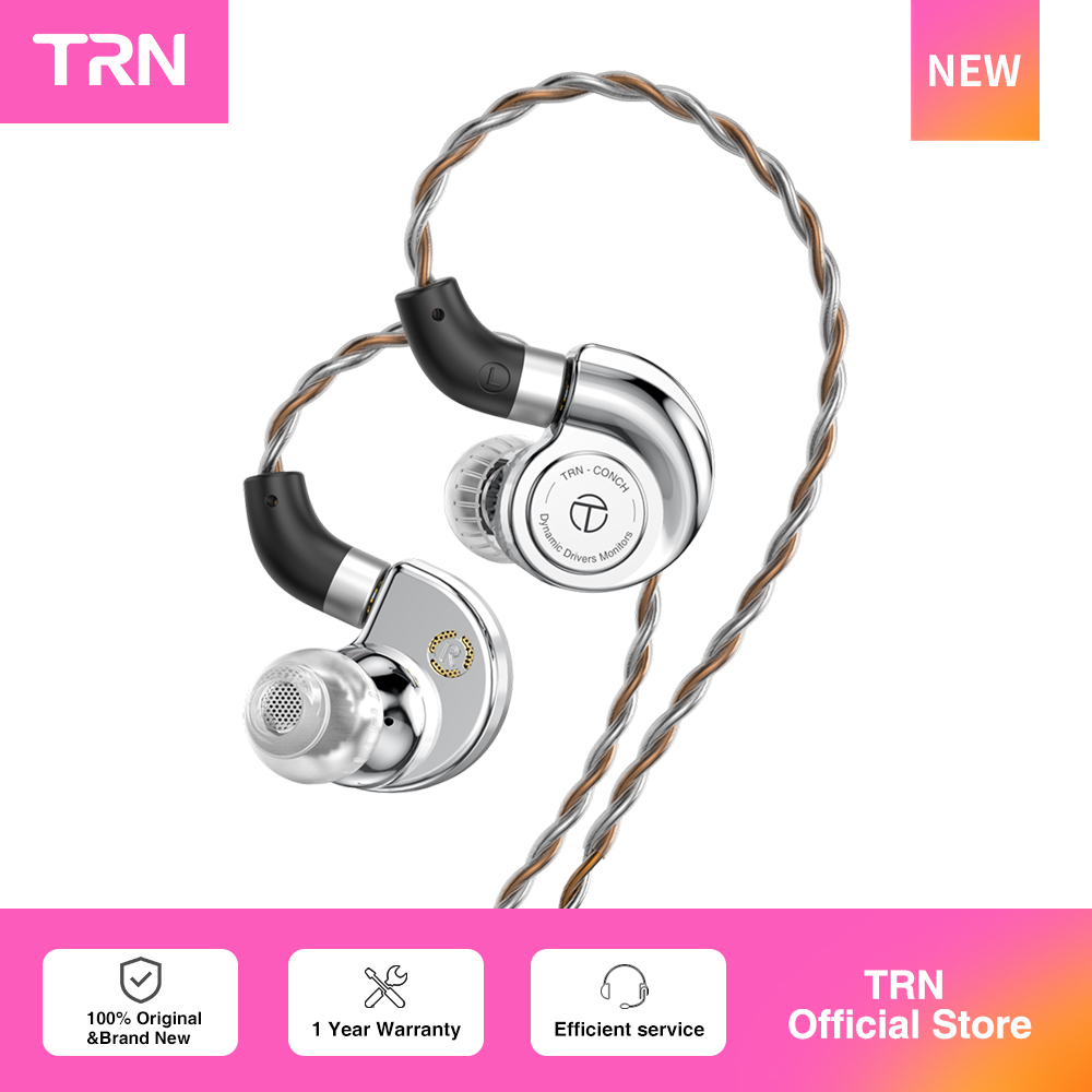 Planar Magnetic Iem Earphones - Наушники TRN Conch Lucky Bag: высокопроизводительные