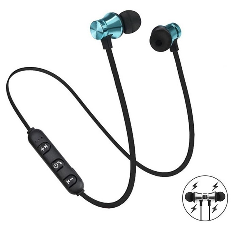Magnetic Neckband Sports Earphones - Беспроводные Bluetooth-наушники с магнитной фиксацией на