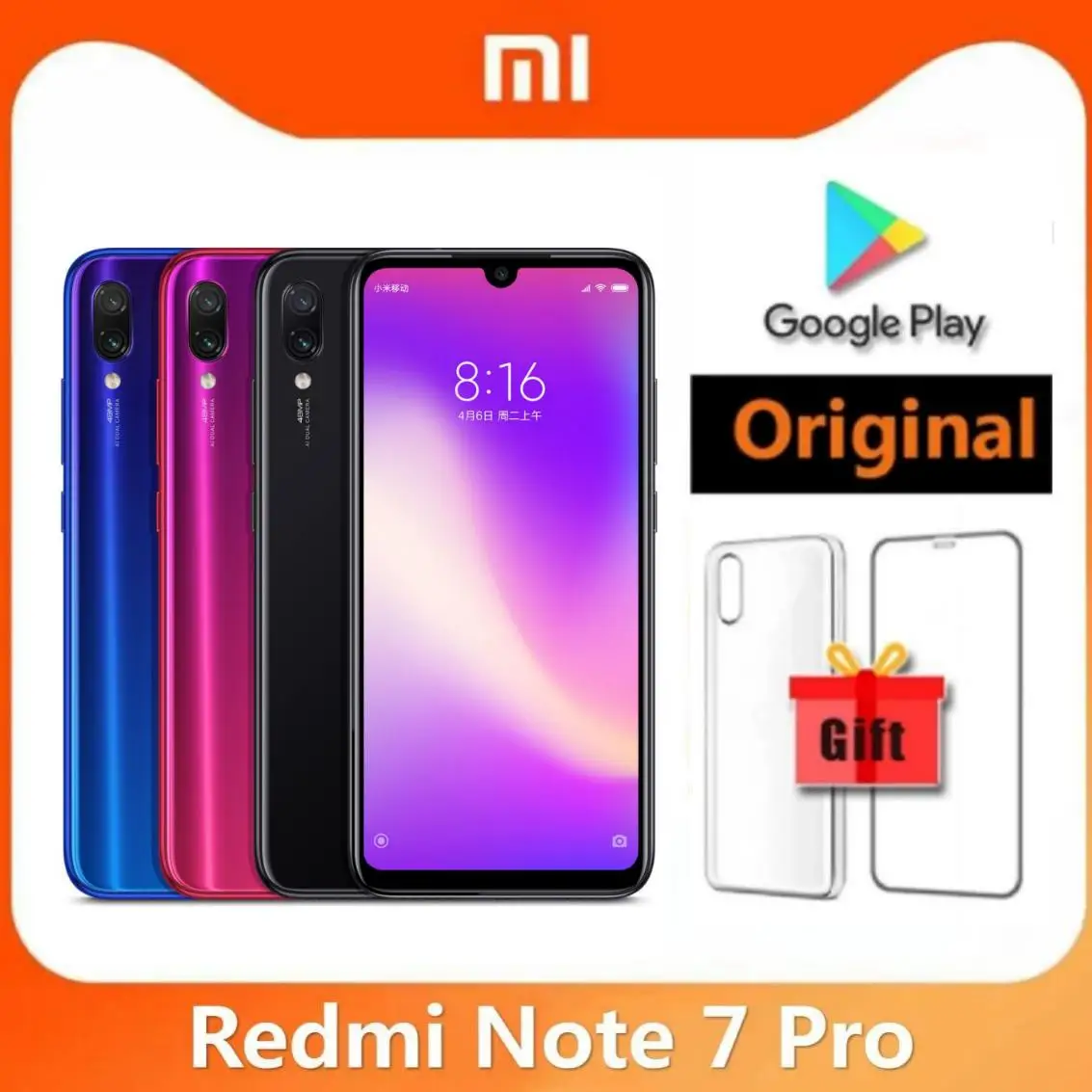 Cameras - Оригинальный смартфон Xiaomi Redmi Note 7