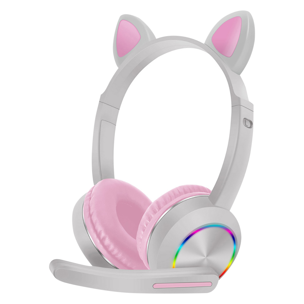 Cat Ear Bluetooth Headset Led - Bluetooth-наушники с кошачьими ушками, со светодиодной