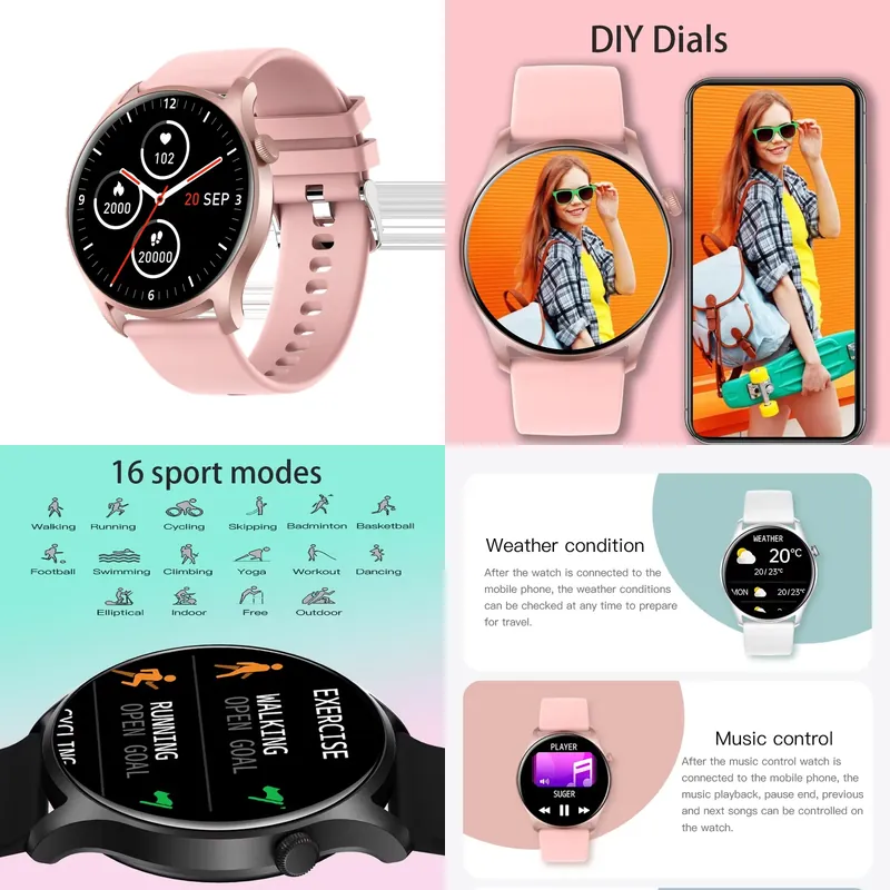 Smartwatches - Умные часы SENBONO MAX8 для мужчин