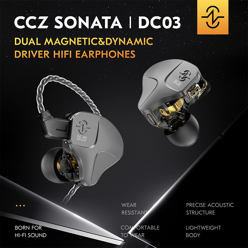 Наушники CCZ DC03 IEM с динами – обзор и цена In Ear Monitors For Singers