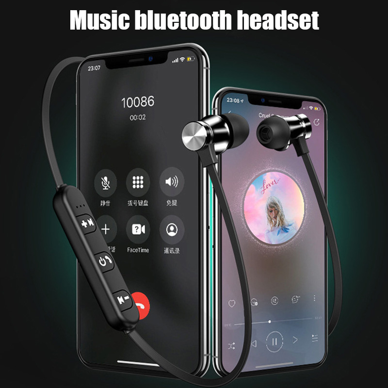 Новые беспроводные спортивные  – обзор и цена Magnetic Neckband Sports Earphones