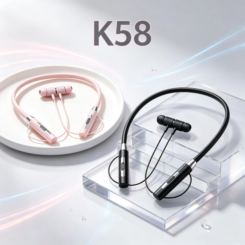 Новая Bluetooth-гарнитура K58  – обзор и цена Magnetic Neckband Sports Earphones