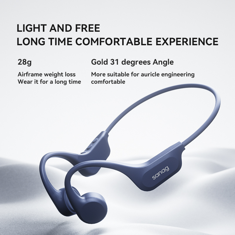 Наушники Sanag B60S IPX8 для п – обзор и цена Bone Conduction Running Headphones
