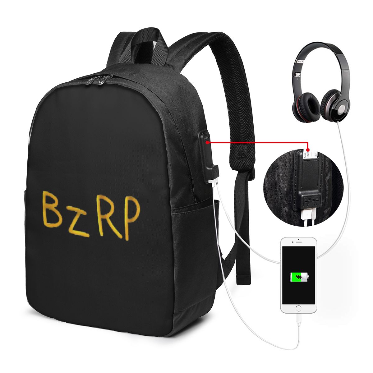 Рюкзак Bizarrap Cap (BZRP) для – обзор и цена Laptops
