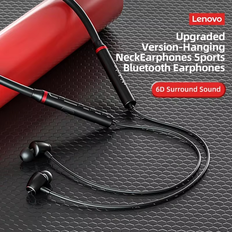 Беспроводные наушники Lenovo с – обзор и цена Magnetic Neckband Sports Earphones