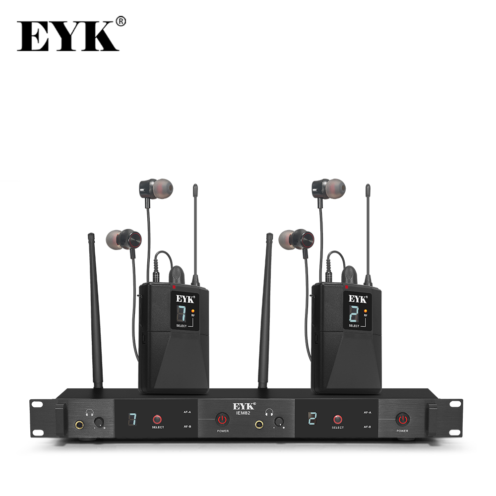 EYK IEM82 UHF Беспроводная сис – обзор и цена In Ear Monitors For Singers