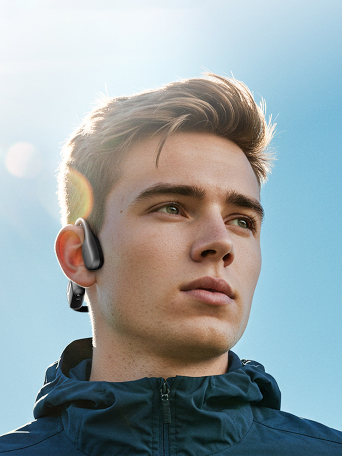 Наушники с костной проводимост – обзор и цена Bone Conduction Running Headphones