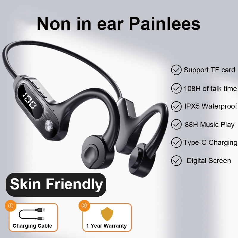 Наушники с костной проводимост – обзор и цена Bone Conduction Running Headphones