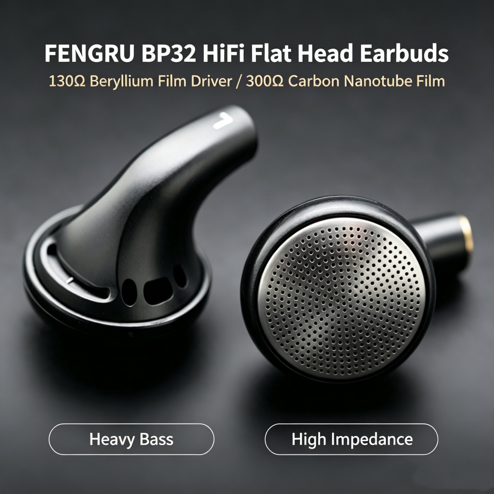 Наушники FENGRU BP32 DIY с дра – обзор и цена Planar Magnetic Iem Earphones