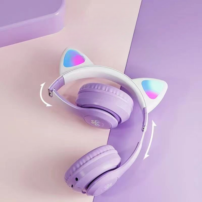 Накладные кошачьи уши, светоди – обзор и цена Anc Wireless Over Ear Headphones