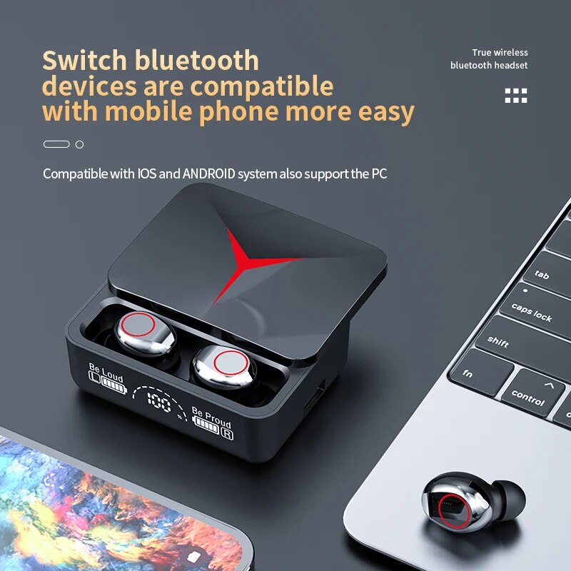 TWS M90 Pro Беспроводные наушн – обзор и цена Tws Earbuds Bluetooth 5.3