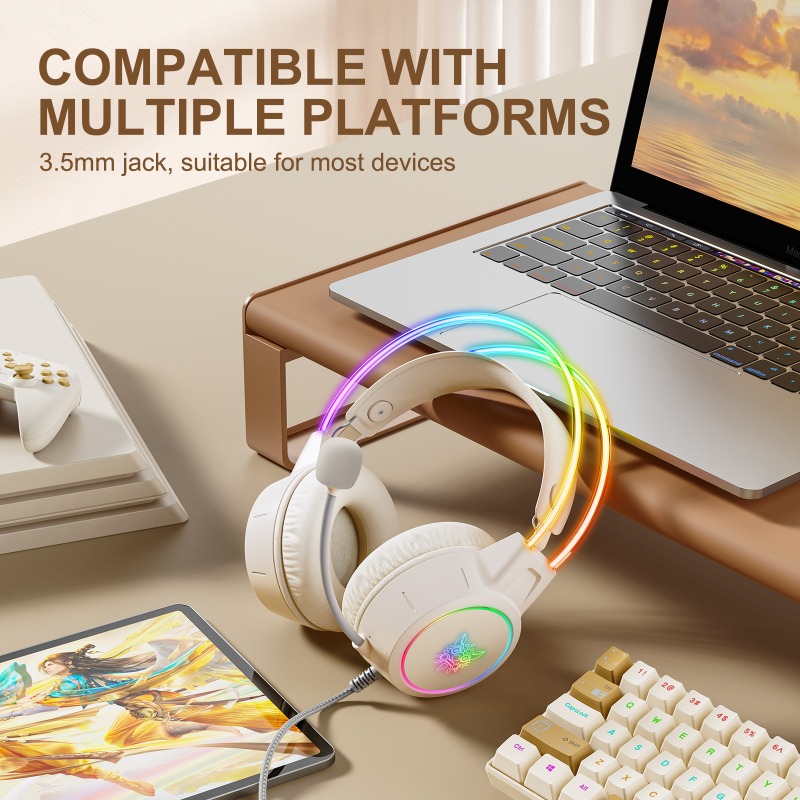 Игровая гарнитура ONIKUMA X15  – обзор и цена Gaming Headset With Mic Rgb