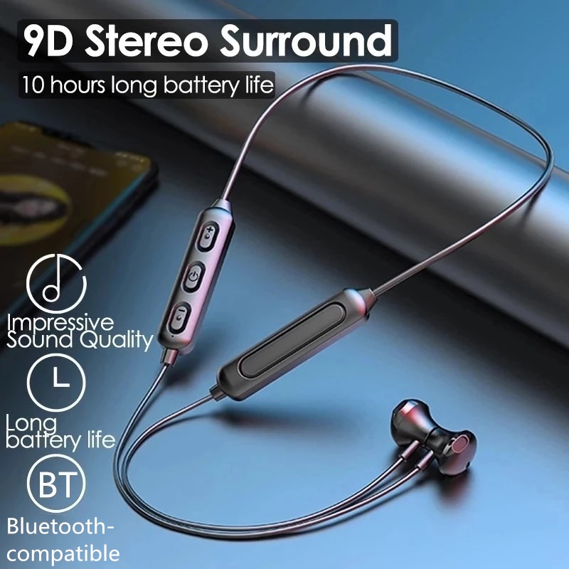 Магнитные спортивные наушники  – обзор и цена Magnetic Neckband Sports Earphones