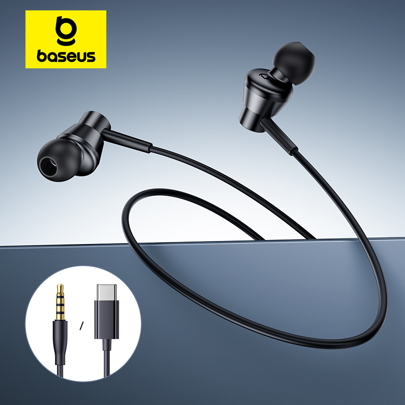 Проводные наушники Baseus Enco – обзор и цена Type C Wired Earphones With Mic