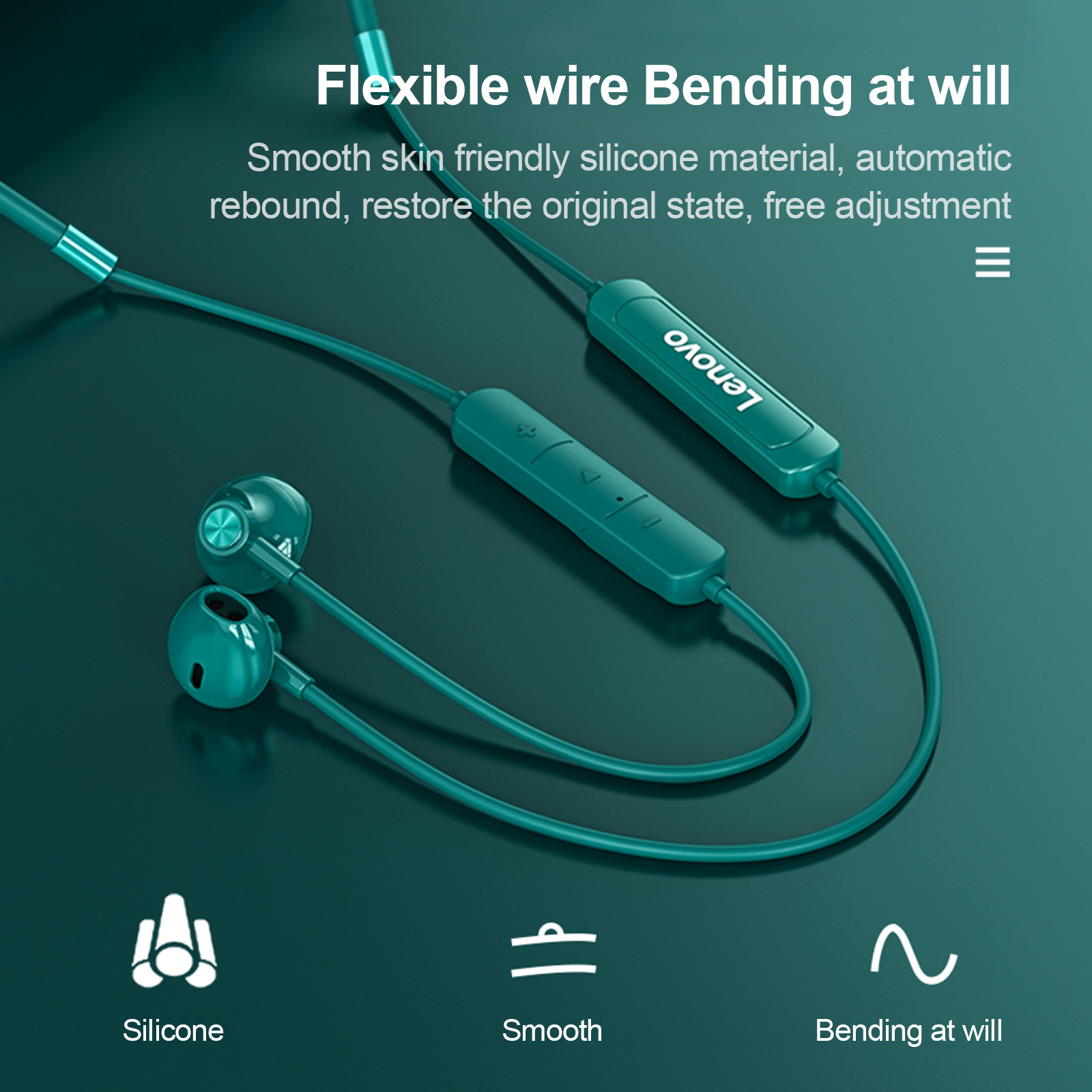 Оригинальные наушники Lenovo S – обзор и цена Magnetic Neckband Sports Earphones