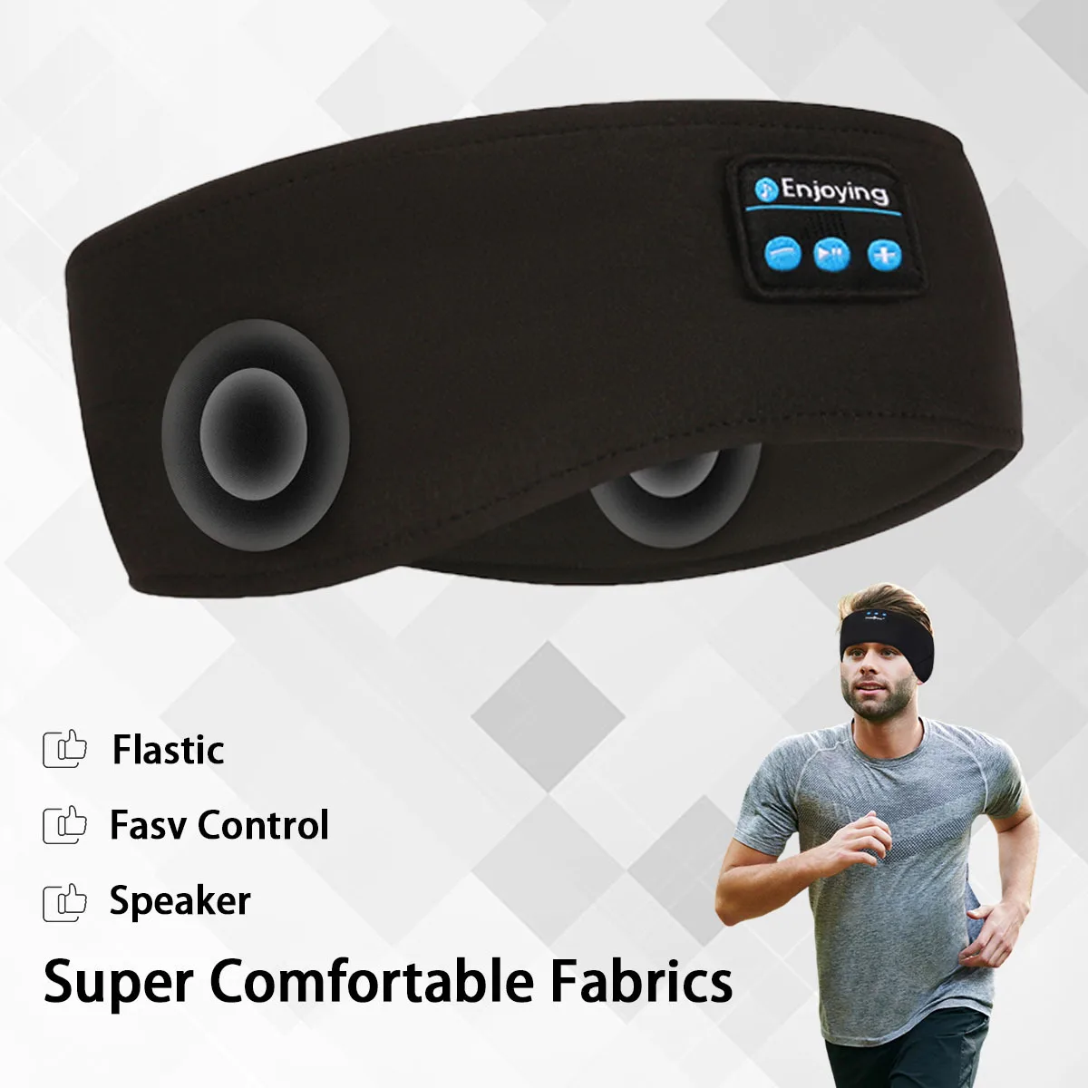 Bluetooth-наушники, спортивная – обзор и цена Sleep Mask Headphones Bluetooth