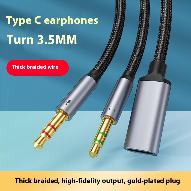 1 шт., аксессуары для телефона – обзор и цена Type C Wired Earphones With Mic