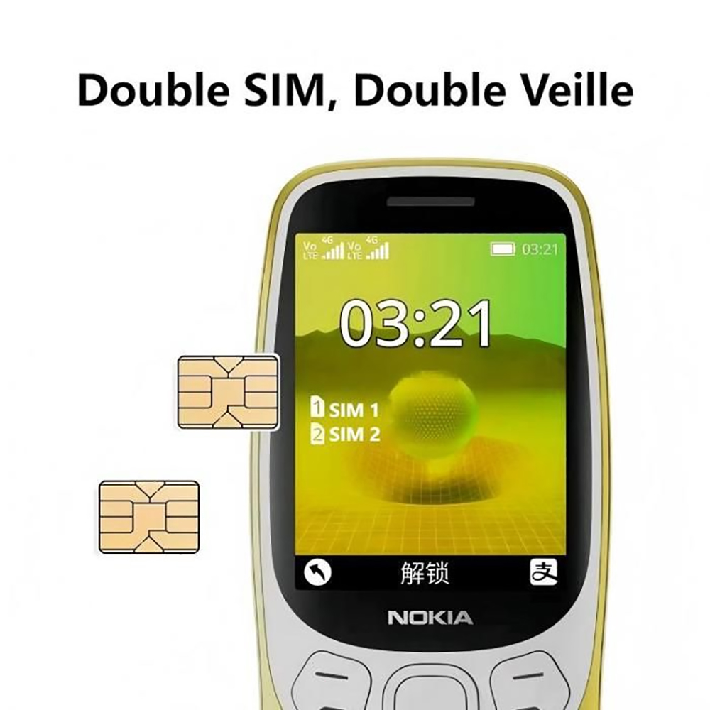 Смартфон Nokia 3210 4G, 2 SIM- – обзор и цена Cameras
