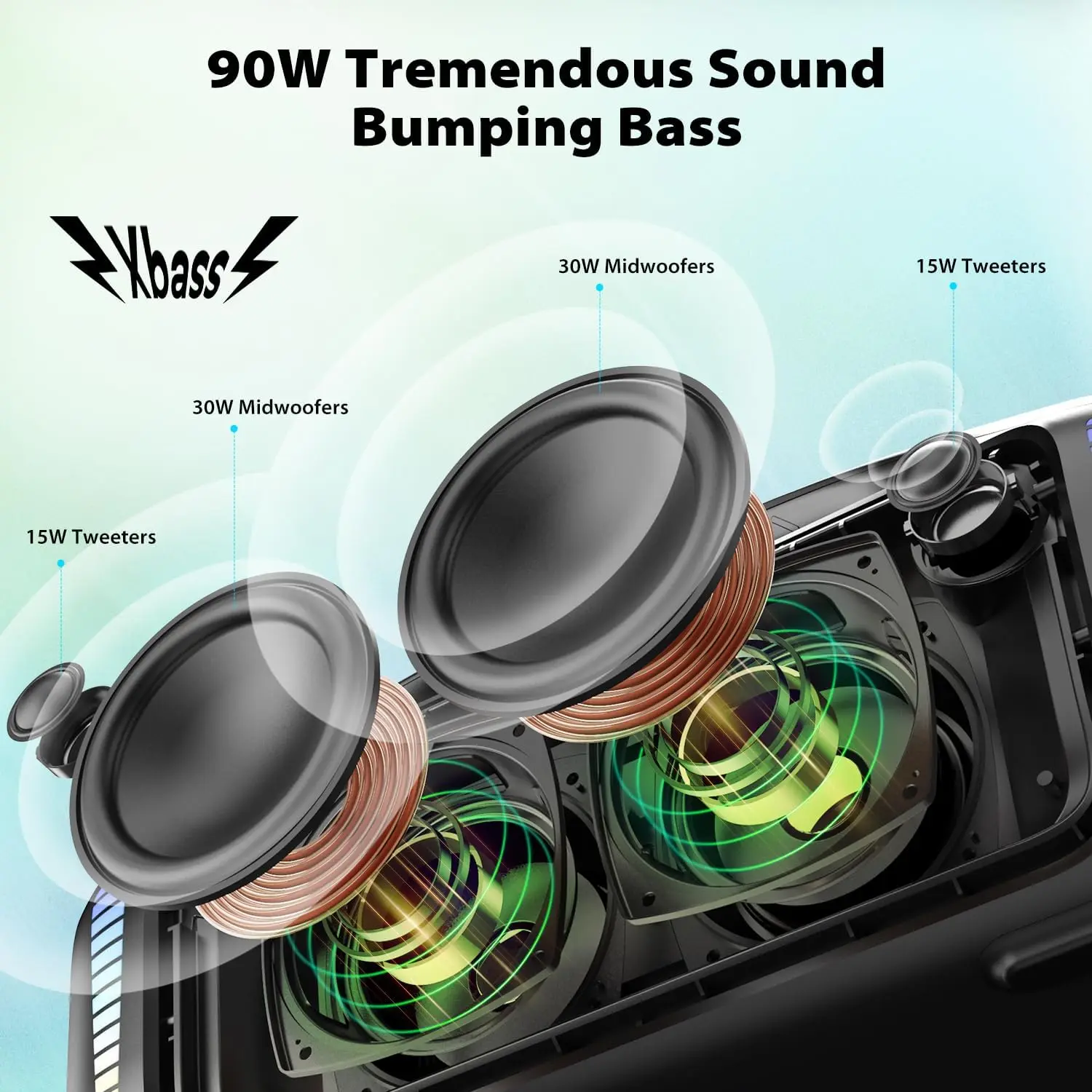 Портативный Bluetooth-динамик  – обзор и цена Portable Bluetooth Speaker Waterproof Ipx7