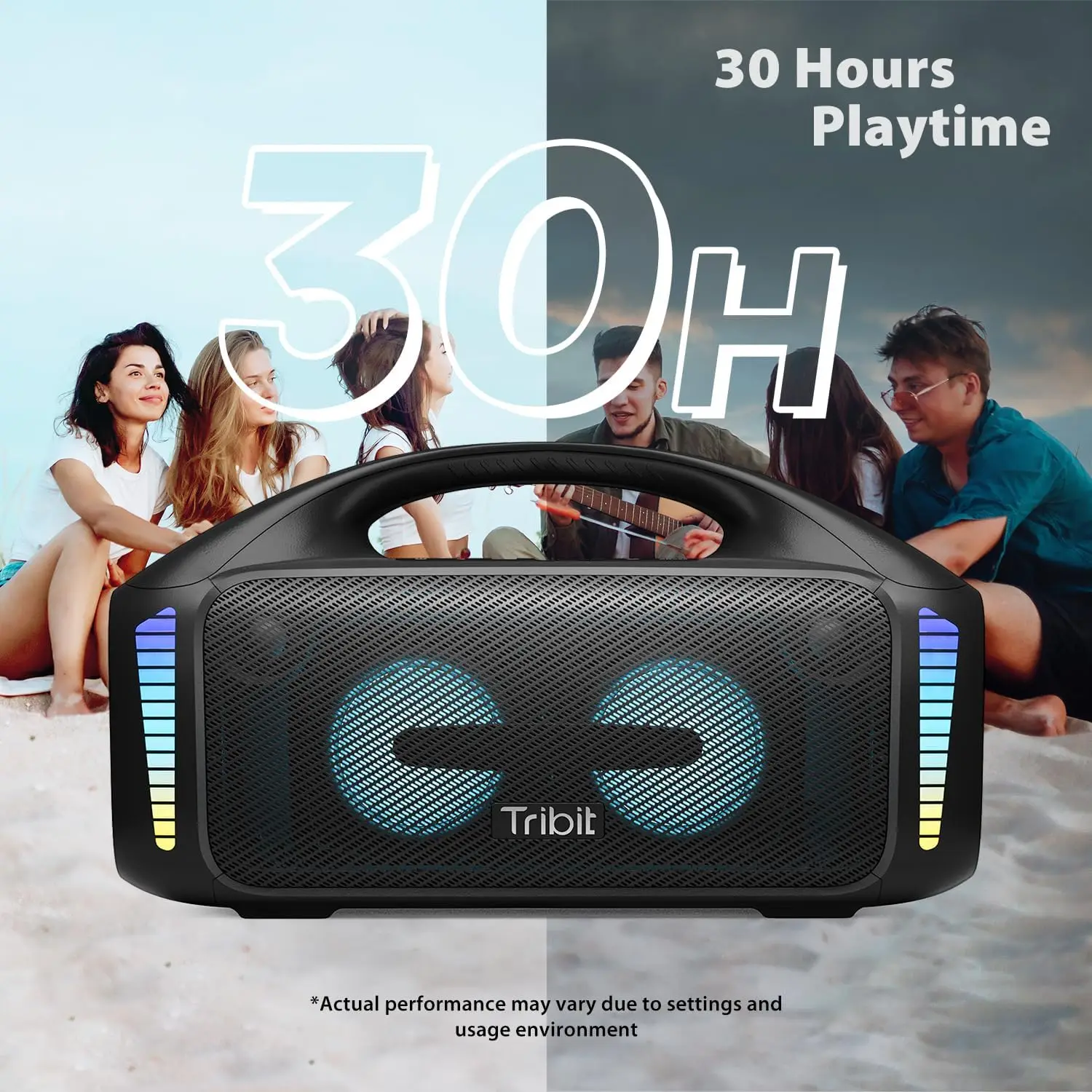 Портативный Bluetooth-динамик  – обзор и цена Portable Bluetooth Speaker Waterproof Ipx7