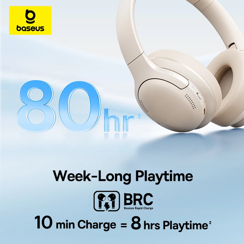 Беспроводные наушники Baseus B – обзор и цена Anc Wireless Over Ear Headphones