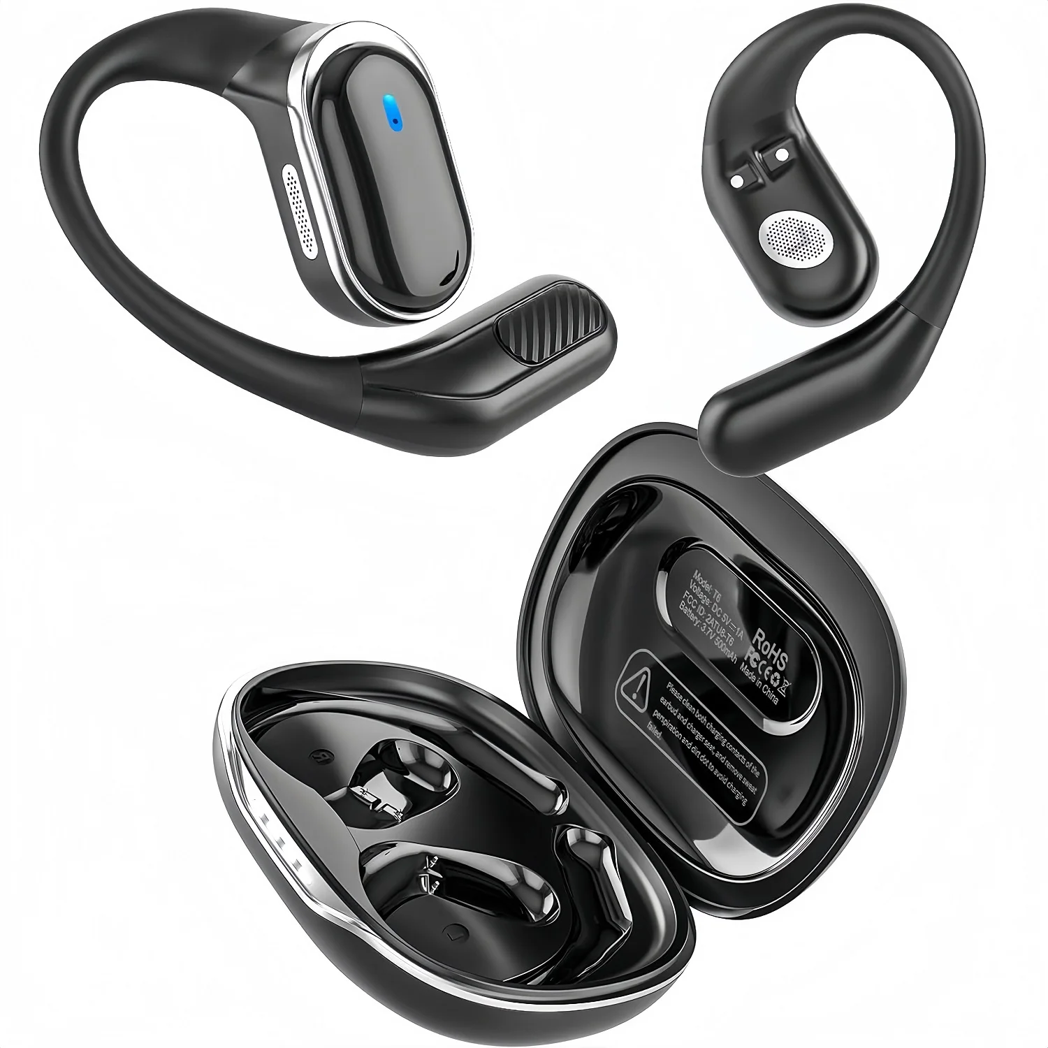 Беспроводные Bluetooth-наушник – обзор и цена Open Ear Air Conduction Headphones